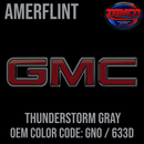 Tamco Paint GMC Thunderstorm Gray OEM Color Code: GNO / 633D Amerflint