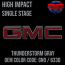 Tamco Paint GMC Thunderstorm Gray OEM Color Code: GNO / 633D High Impact SS