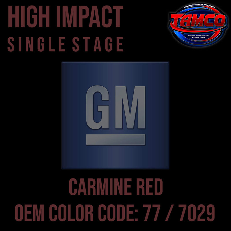 GM Carmine Red