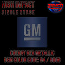 GM Cherry Red Metallic