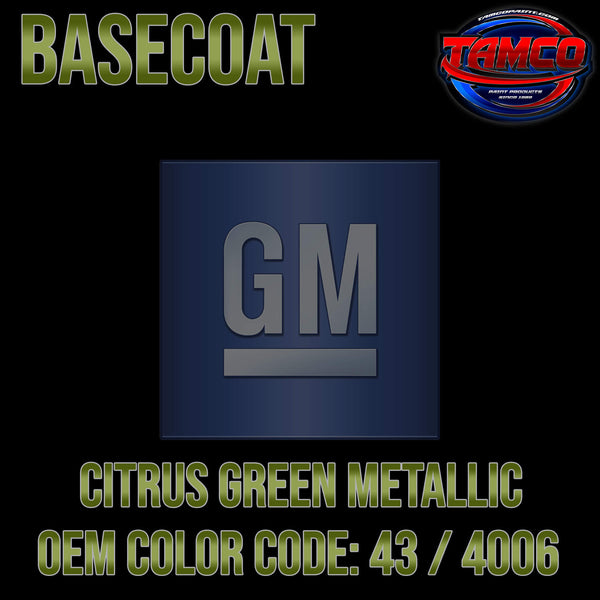 Citrus Green OEM Basecoat