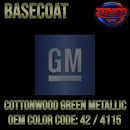 Cottonwood Green OEM Basecoat