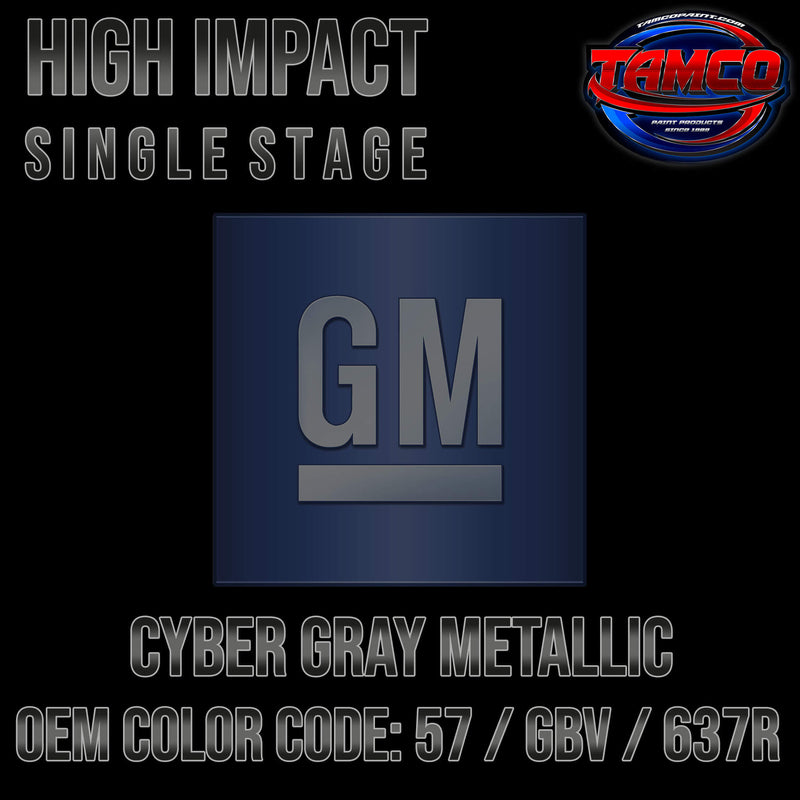 GM Cyber Gray Metallic