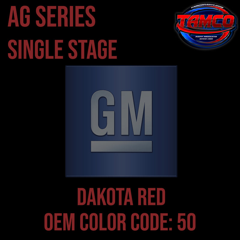 GM Dakota Red | 50 | 1957-1966 | OEM AG Series Single Stage