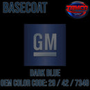 Dark Blue OEM Basecoat