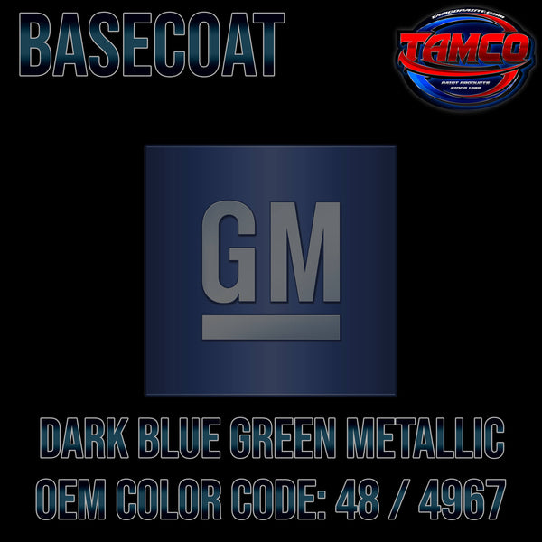 Dark Blue Green OEM Basecoat 