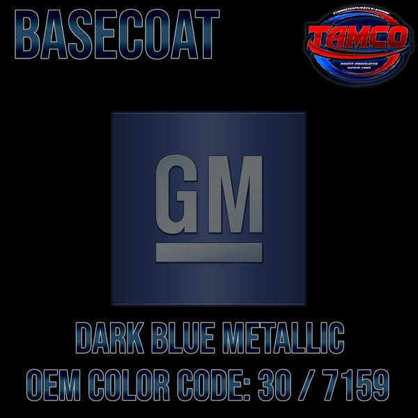 GM Dark Blue Metallic | 30 / 7159 | 1980-1985 | OEM Basecoat