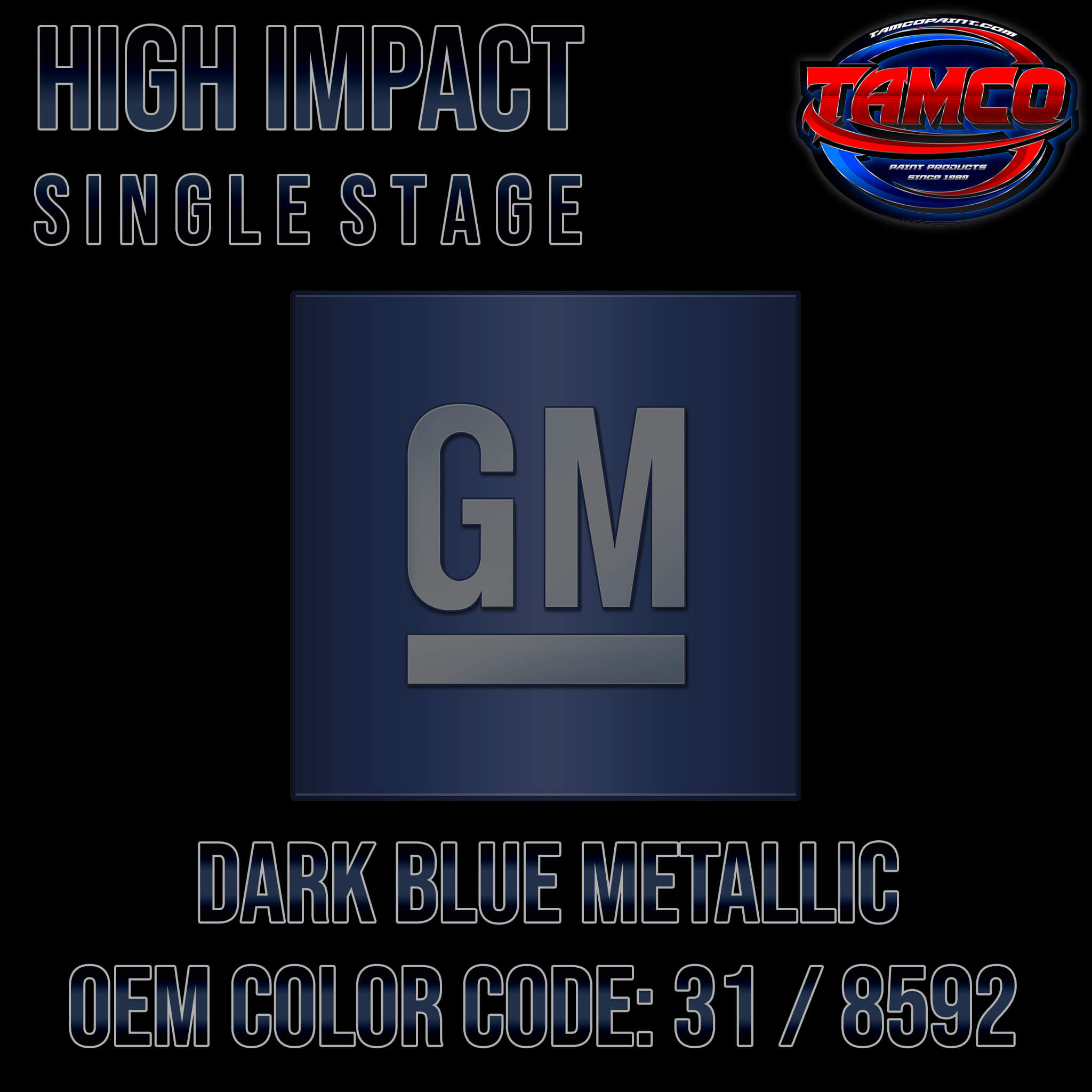 GM Dark Blue Metallic