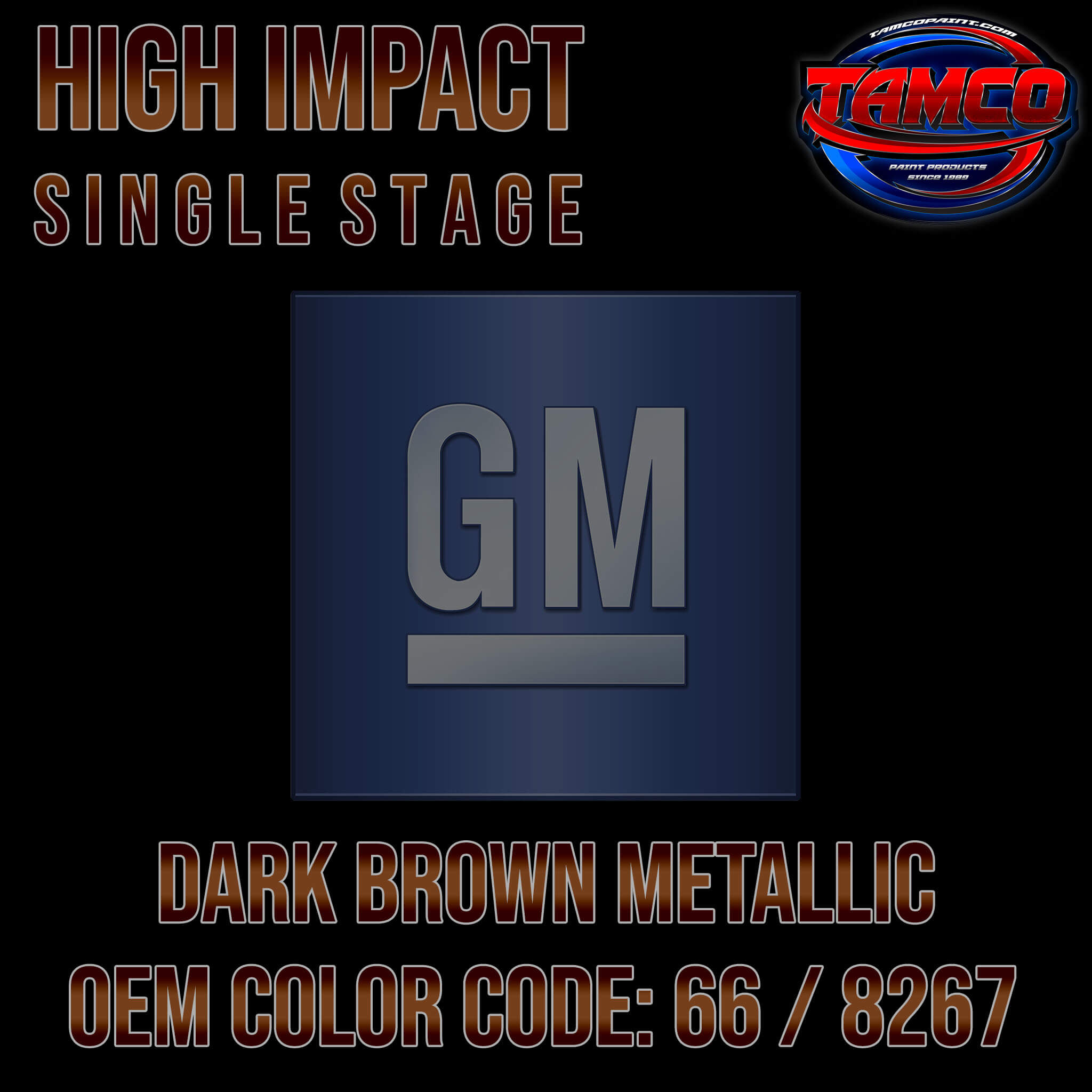 GM Dark Brown Metallic 