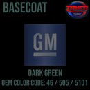 Dark Green OEM Basecoat