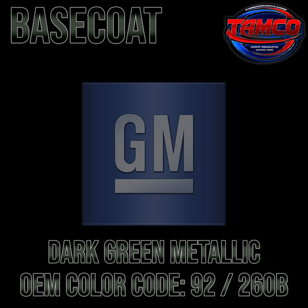 Dark Green OEM Basecoat