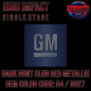 GM Dark Hunt Club Red Metallic