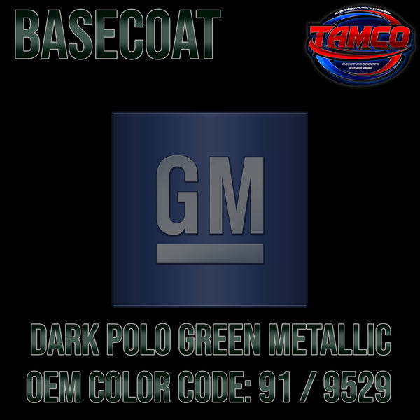 Dark Polo Green OEM Basecoat