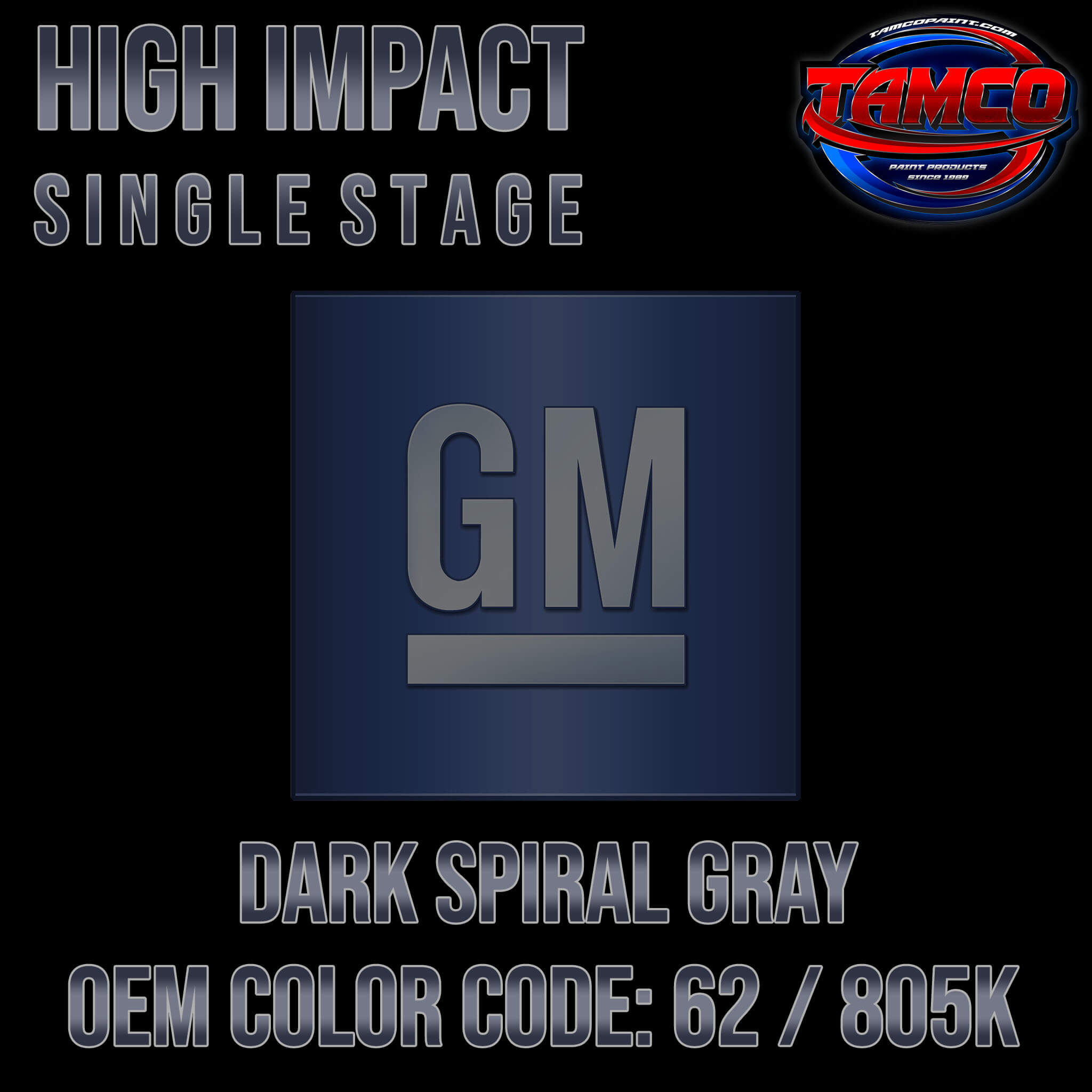GM Dark Spiral Gray