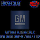 Daytona Blue OEM Basecoat