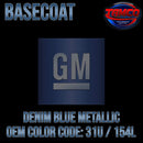 Denim Blue OEM Basecoat
