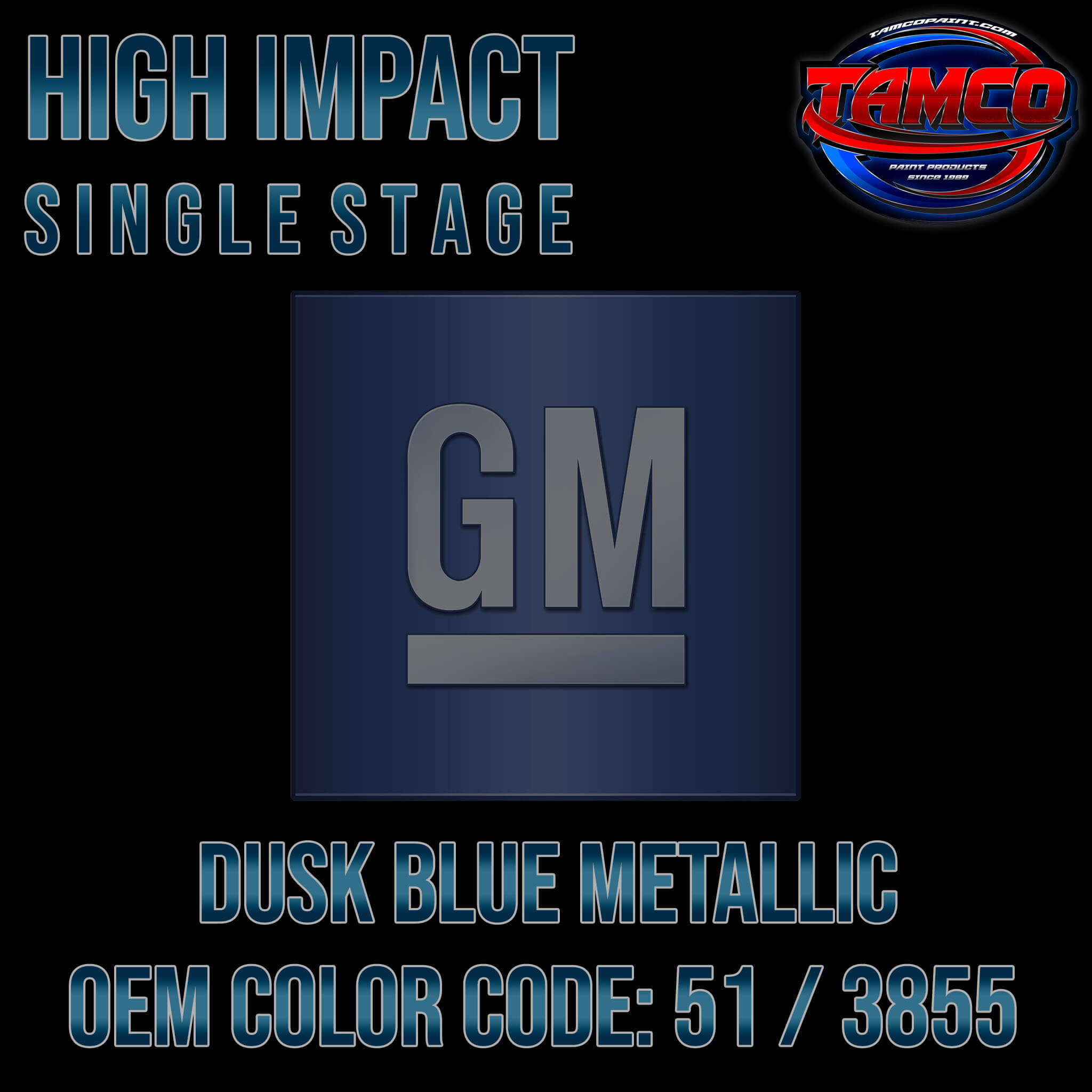 GM Dusk Blue Metallic 