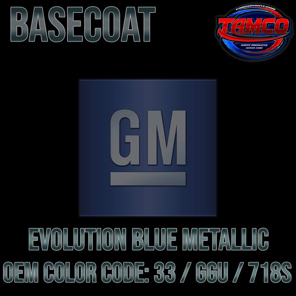 Evolution Blue OEM Basecoat