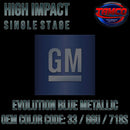 GM Evolution Blue Metallic 