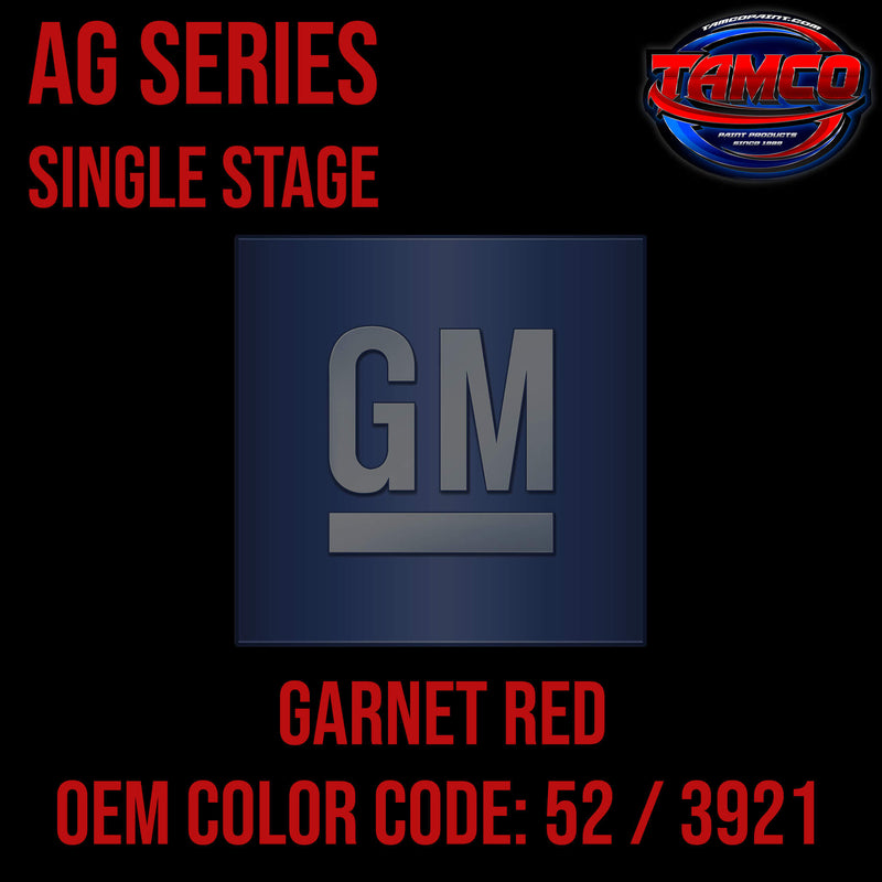 GM GARNET RED 