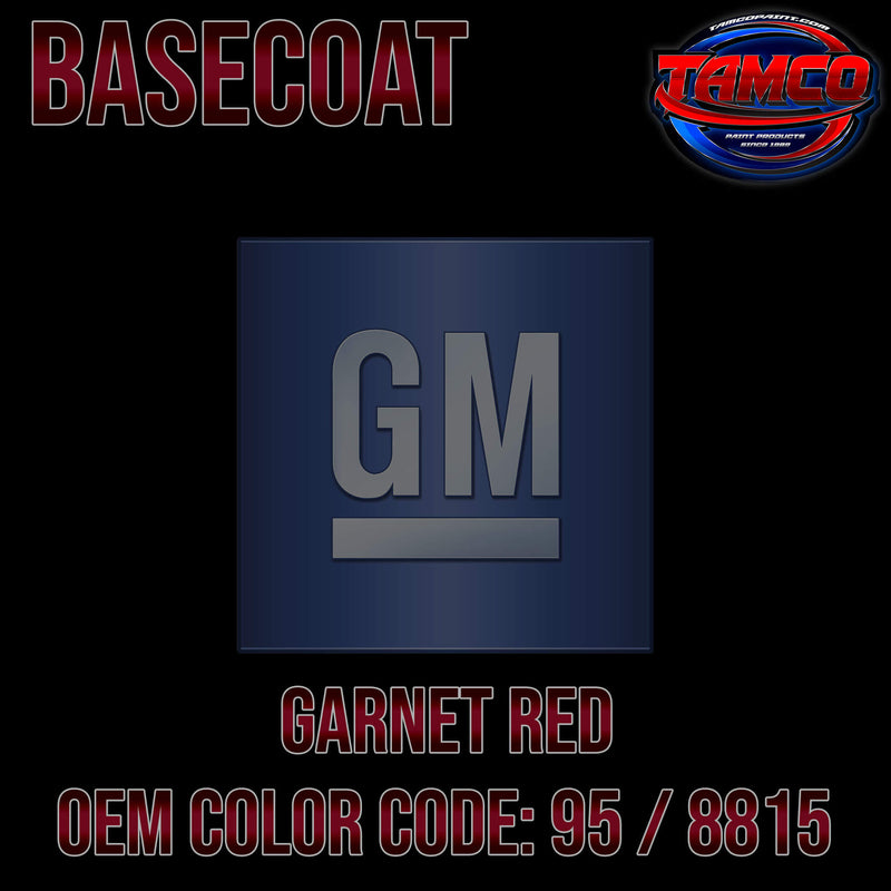 GM Garnet Red OEM Basecoat