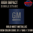 GM Gold Mist Metallic
