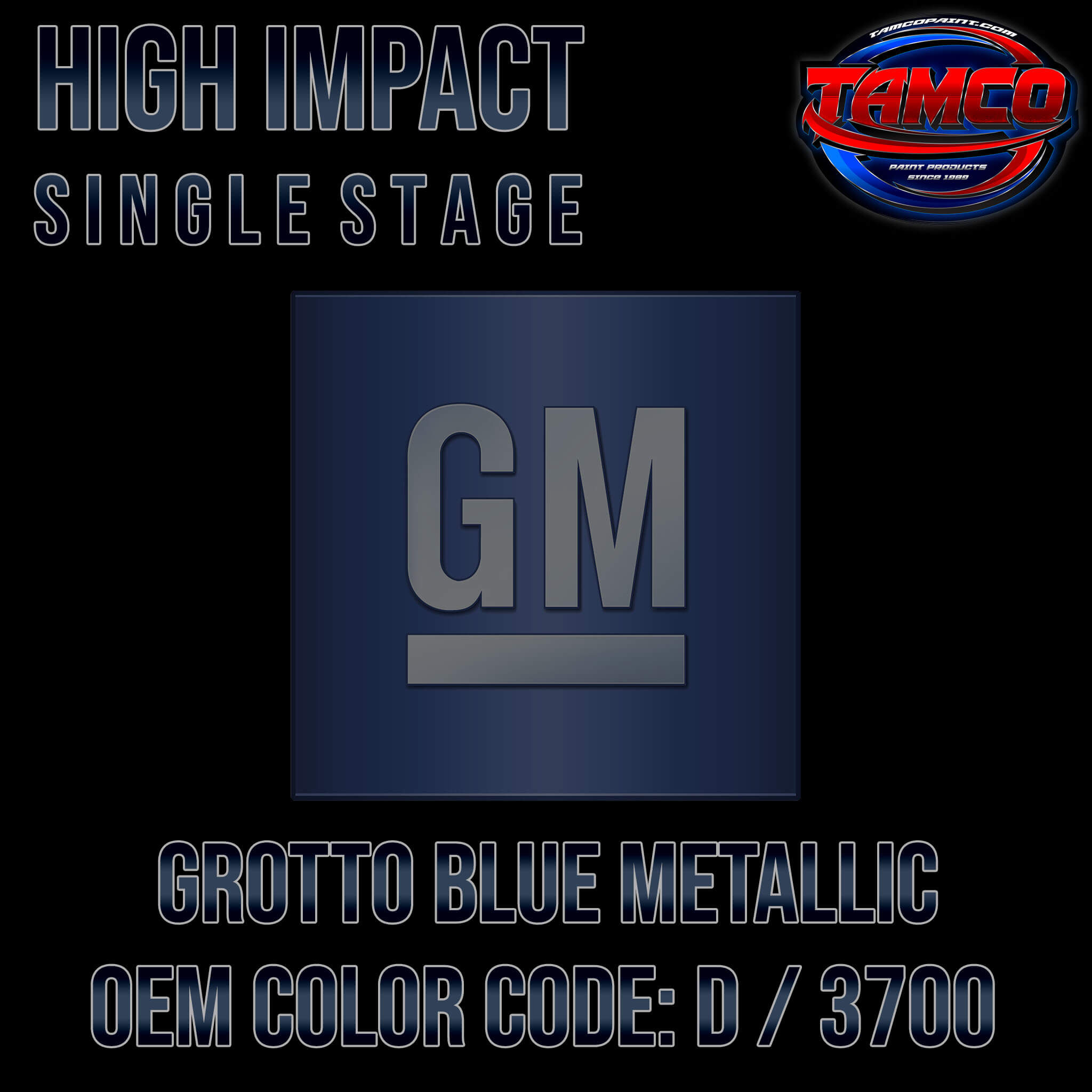 GM Grotto Blue Metallic