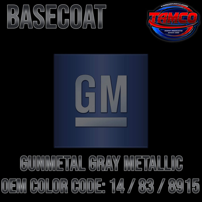 Gunmetal Gray OEM Basecoat