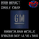 GM Gunmetal Gray 