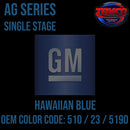GM HAWAIIAN BLUE 