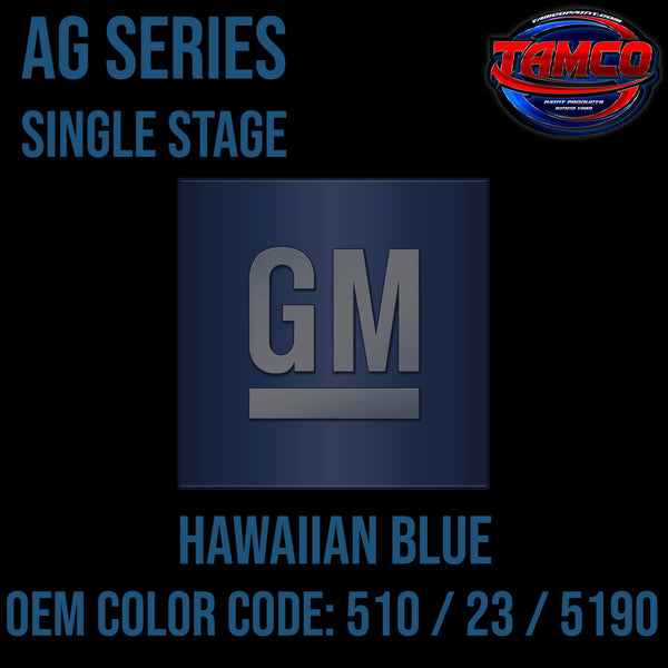 GM HAWAIIAN BLUE 