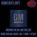 Tamco Paint GM Indigo Blue OEM Color Code: 39 / 5IW / 9792 Amerflint
