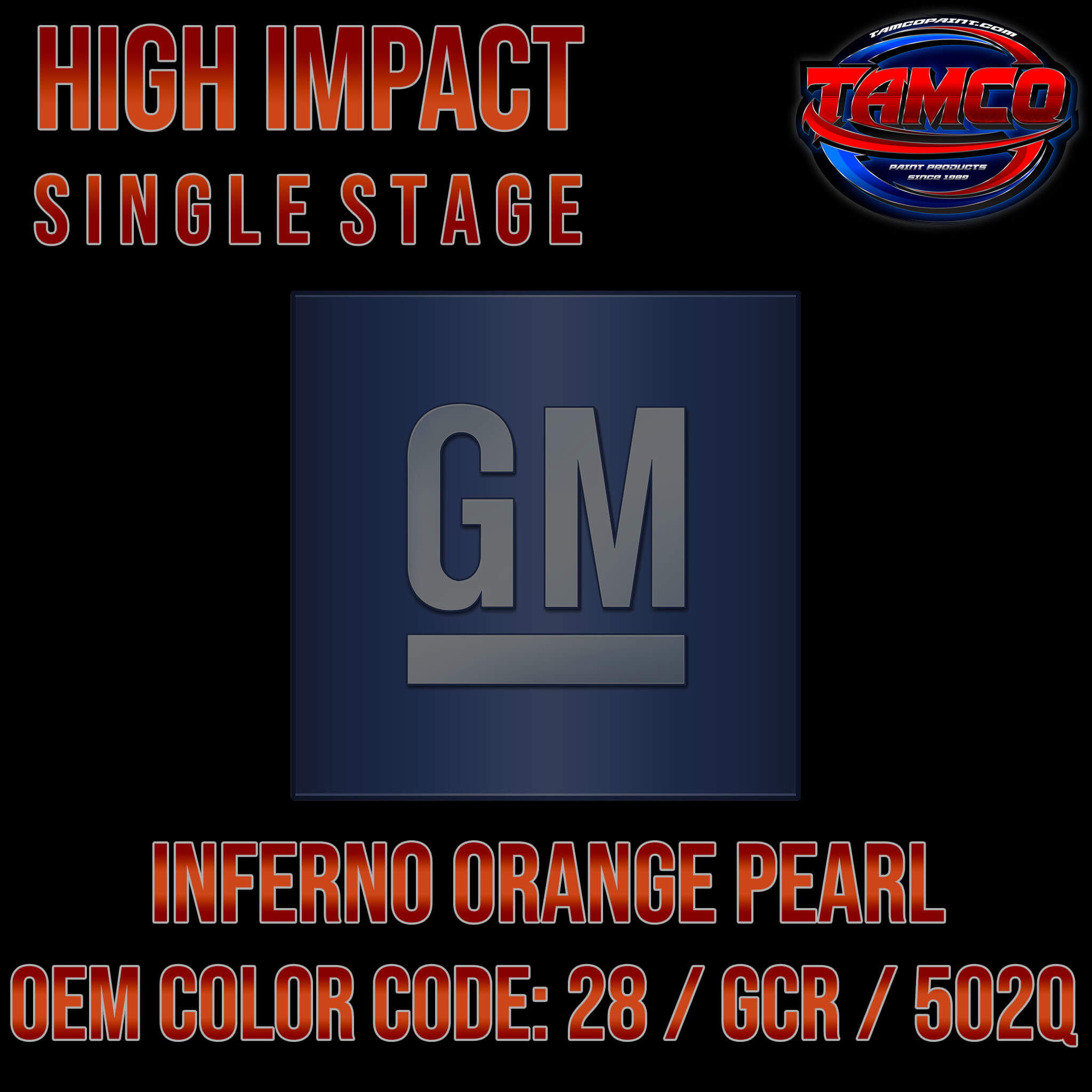 GM Inferno Orange Pearl