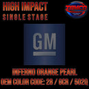 GM Inferno Orange Pearl