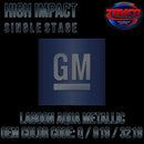 GM Lagoon Aqua Metallic