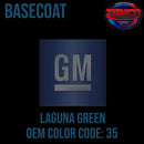 Laguna Green OEM Basecoat