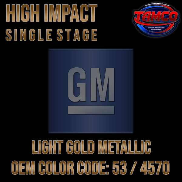 GM Light Gold Metallic
