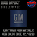 GM Light Gray Fern Metallic