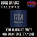 GM Light Tarnished Silver