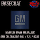Medium Gray Metallic Basecoat
