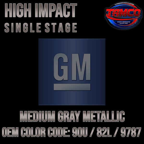 GM Medium Gray Metallic