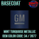 Mint Turquoise Metallic Basecoat