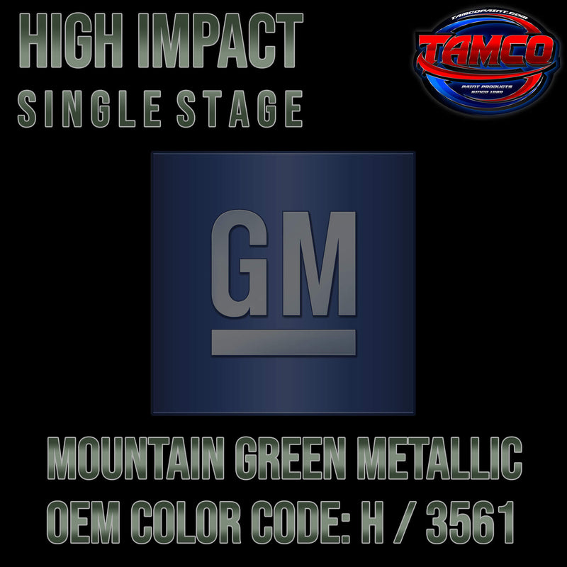 GM Mountain Green Metallic 