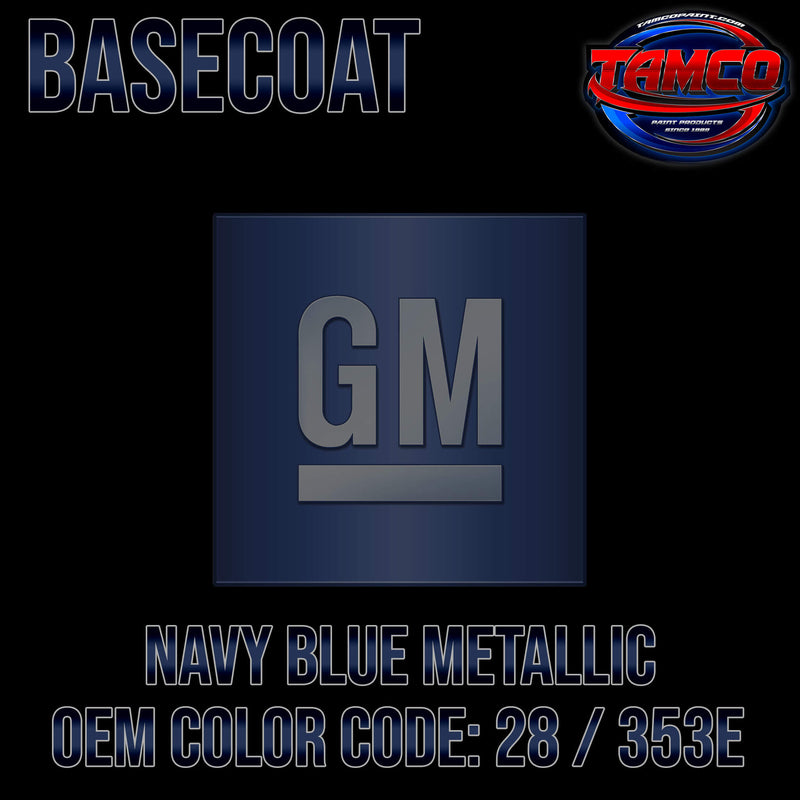 Navy Blue Metallic Basecoat