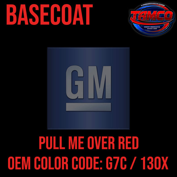 Pull Me Over Red OEM Basecoat