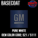 Pure White OEM Basecoat 