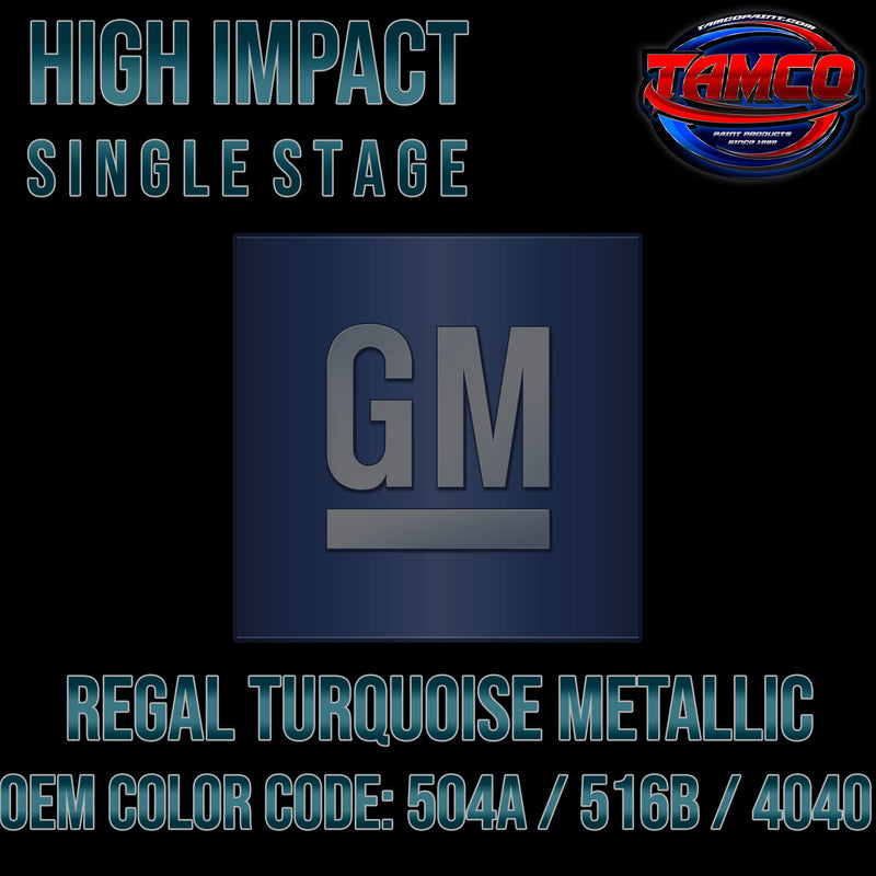 GM Regal Turquoise Metallic