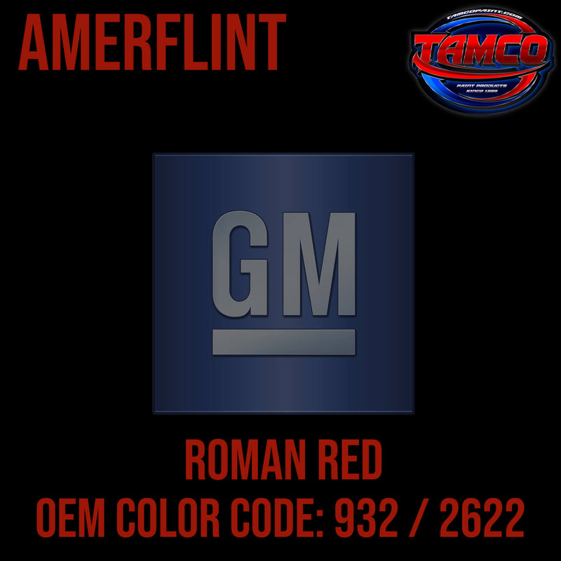 GM Roman Red Amerflint II Series Single Stage