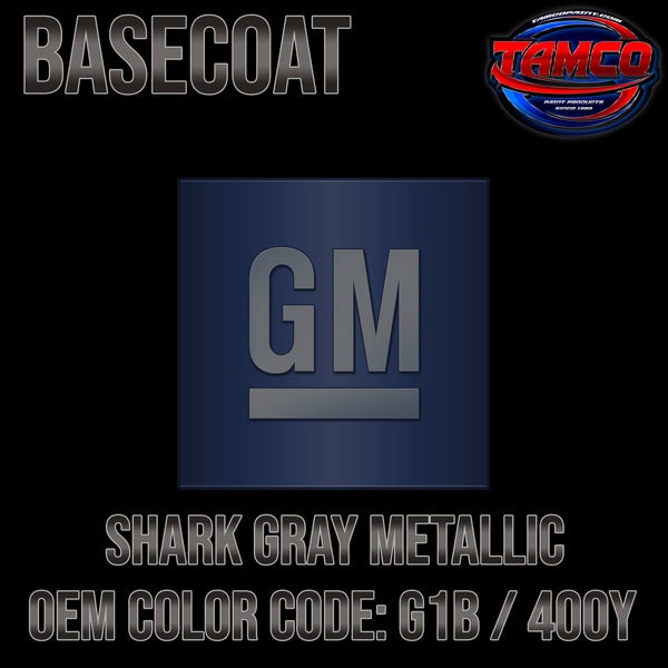 Shark Gray Metallic OEM Basecoat