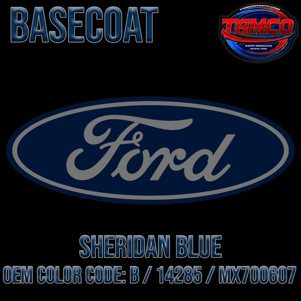 Ford Sheridan Blue OEM Basecoat